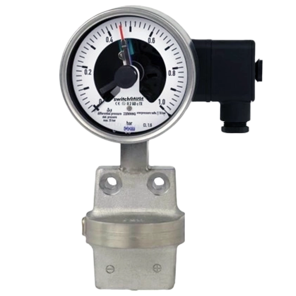 DPGS43 گیج اختلاف فشار سوئیچ دار ویکا DPGS43 - تصویر 1