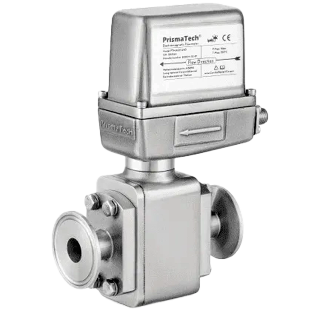 Electromagnetic-flowmeter-prismatec3 فلومتر الکترومغناطیسی استیل مخصوص پرکن پریسماتک - تصویر 1