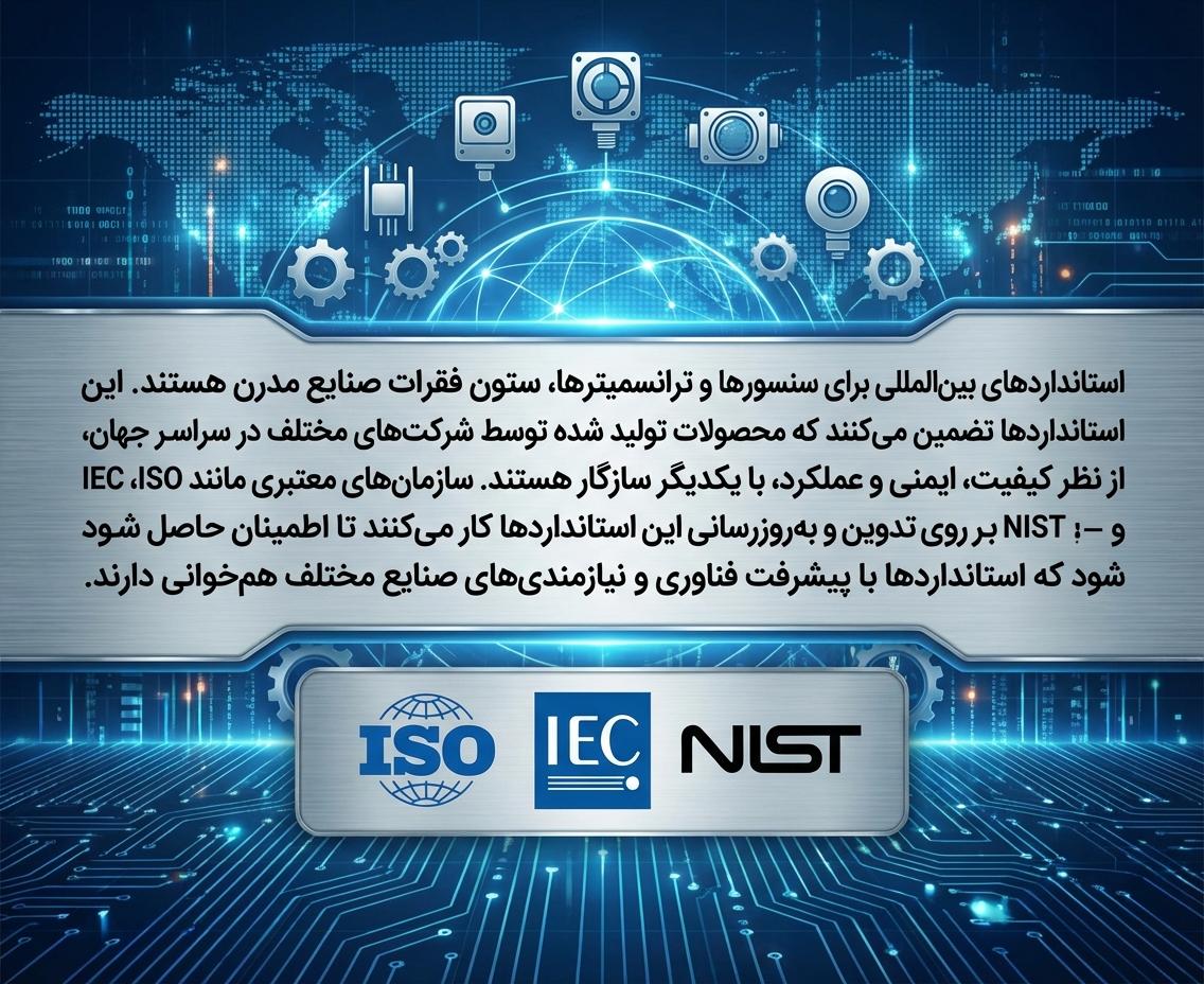 استانداردهای بین المللی سنسورها
